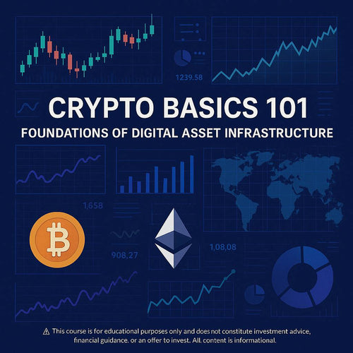 Crypto Basics 101: Foundations of Digital Asset Infrastructure