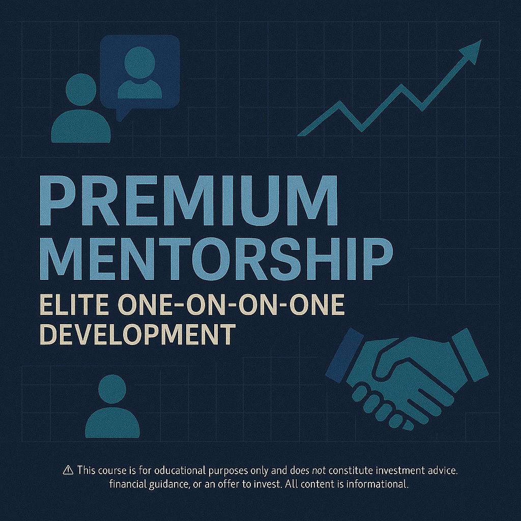 Premium Mentorship: Elite One-on-One Development